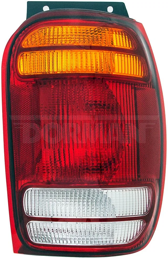 1610245 – DORMAN Tail Light Assembly, Halogen OE Replacement Amber/ Clear/ Red Lens 12 Volt Single